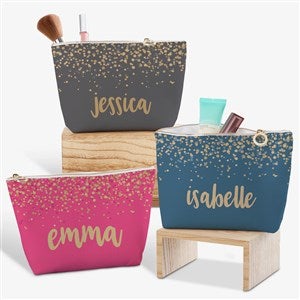Sparkling Name Personalized Makeup Bag - 33376
