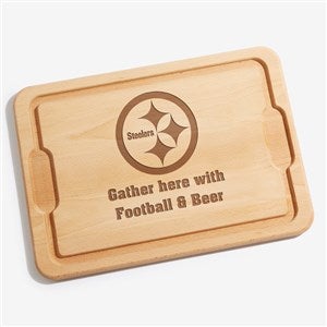 NFL Pittsburgh Steelers Personalized Maple Cutting Board 12x17 - 33424