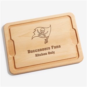 NFL Tampa Bay Buccaneers Personalized Maple Cutting Board 12x17 - 33427