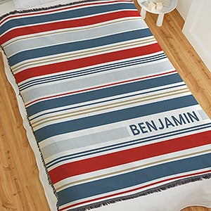 Mix & Match Personalized 56x60 Woven Throw - 33439-A