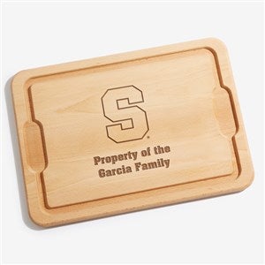 NCAA Syracuse Orange Personalized Maple Cutting Board 12x17 - 33450