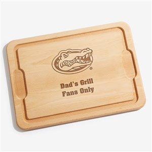 NCAA Florida Gators Personalized Hardwood Cutting Board- 12x17 - 33498