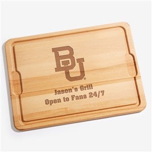 NCAA Baylor Bears Personalized Hardwood Cutting Board- 15x21 - 33507-XL