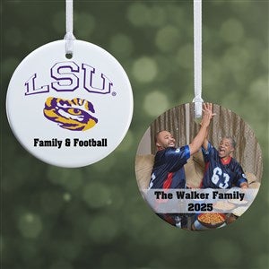 NCAA LSU Tigers Personalized Photo Ornament-2.85