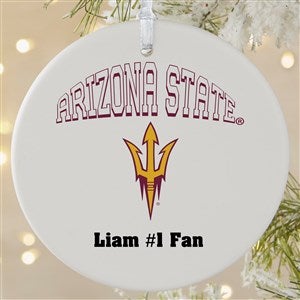 NCAA Arizona State Sun Devils Personalized Ornament - 1 Sided Matte - 33661-1L