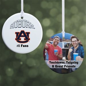 NCAA Auburn Tigers Personalized Photo Ornament-2.85