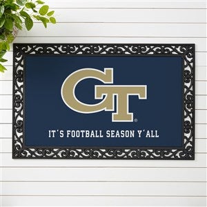 NCAA Georgia Tech Yellow Jackets Personalized Doormat- 20x35 - 33793-M