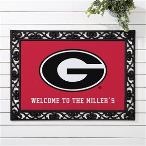 NCAA Georgia Bulldogs Personalized Doormat- 18x27 - 33806