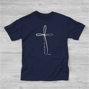 Holy Name Personalized First Communion Hanes® Kids T-Shirt - 34415-YCT
