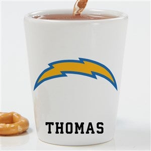 NFL Los Angeles Chargers Personalized Shot Glass - 34458