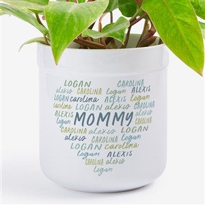 Grateful Heart Personalized Outdoor Flower Pot - 34686