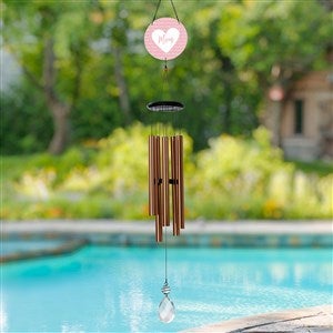 Family Heart Personalized Wind Chimes - 34901