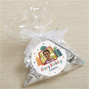 Birthday Celebration Personalized Party Favor Stickers - 35571