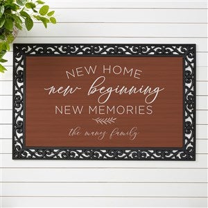 New Home, New Memories Personalized Doormat- 20x35 - 35815-M