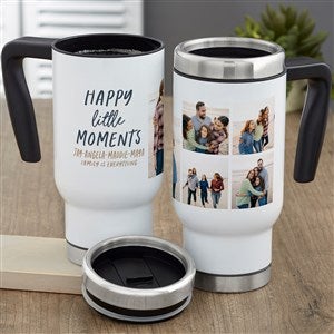 Happy Little Moments Personalized 14 oz. Commuter Travel Mug - 35850