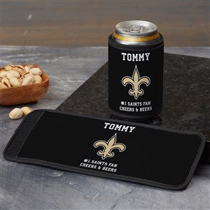 NFL New Orleans Saints Personalized Can  Bottle Wrap - 36400