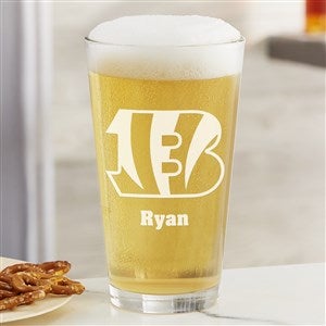 NFL Cincinnati Bengals Personalized 16 oz. Pint Glass - 36648-PG