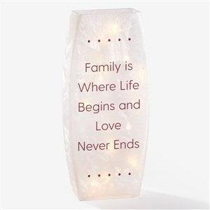 Write Your Own Message Personalized Large Frosted Tabletop Light - 36823-L