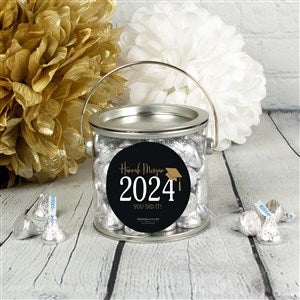 Classic Graduation Personalized Paint Can with Hershey Kisses - 36852D