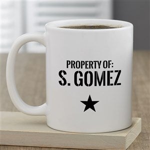 Authentic Personalized Coffee Mug 11 oz.- White - 36931-S