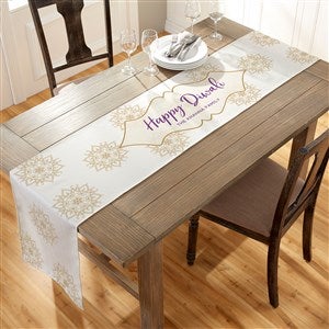Diwali  Personalized Table Runner- 16