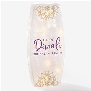 Diwali Personalized Frosted Shelf Décor- Large - 37047-L