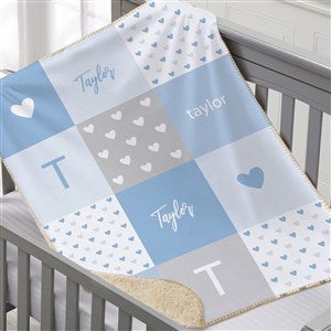 Sweet Baby Personalized 30x40 Sherpa Blanket - 37182-S
