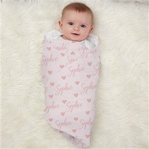 Sweet Baby Personalized Receiving Blanket - 37184