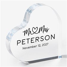 Infinite Love Personalized Wedding Cake Topper - 37193
