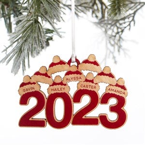 2023 Personalized Wood Ornament- Red Maple - 37227-R