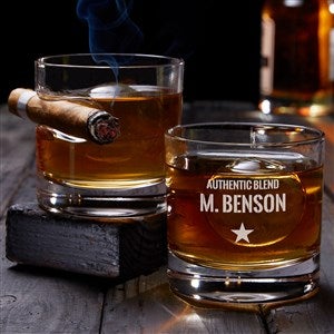 Authentic Personalized Set of 2 Cigar Glasses - 37318