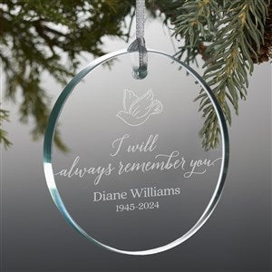 Always Remember You Personalized Premium Engraved Ornament - 37332-P