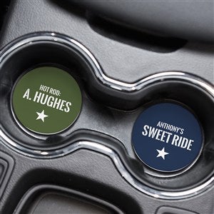 Authentic Personalized Car Coaster Set of 2 - 37470