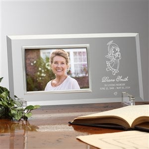 Precious Moments® Engraved Glass Memorial Picture Frame   - 37481