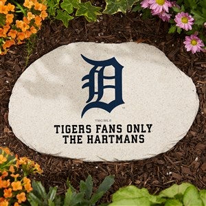 MLB Detroit Tigers Personalized Round Garden Stone - 37535