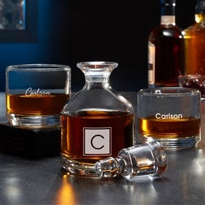 Classic Celebrations Personalized Duet 8.5 oz Stacking Decanter Set - 37665