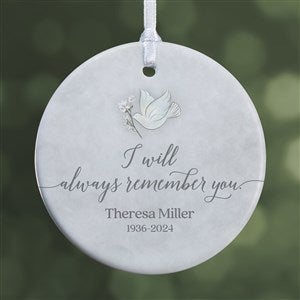Always Remember You Personalized Ornament- 2.85