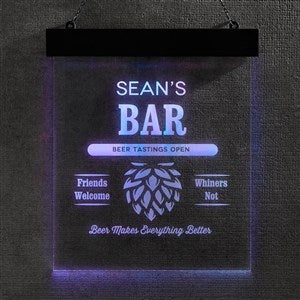 His Place Custom LED Sign-Hops - 37820-H