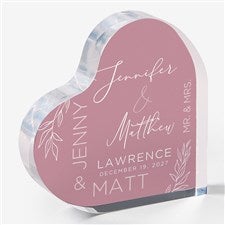 Elegant Couple Personalized Wedding Cake Topper - 37849