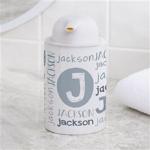 Youthful Name Personalized Ceramic Soap Dispenser - 38127