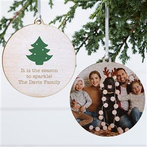 Choose Your Icon Personalized Ornament- 3.75