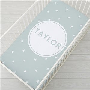 Simple and Sweet Personalized Crib Sheet - 38508