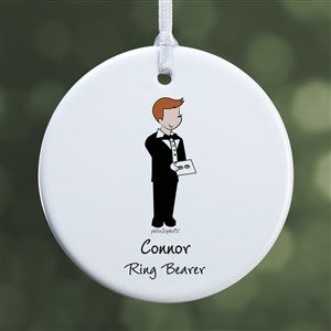 Ring Bearer philoSophie's® Personalized Ornament- 2.85