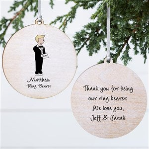 Ring Bearer philoSophie's®  Personalized Ornament- 3.75