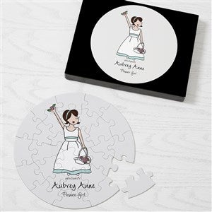 Flower Girl philoSophie's®  Personalized 26 Pc Puzzle - 38537-26