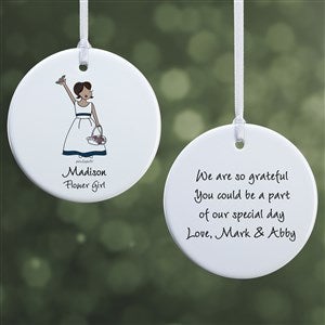 Flower Girl philoSophie's® Personalized Ornament- 2.85