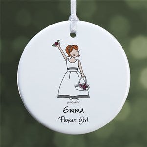 Flower Girl philoSophie's® Personalized Ornament- 2.85