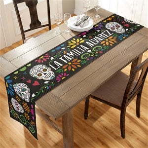 Day of the Dead  Personalized Table Runner- 16