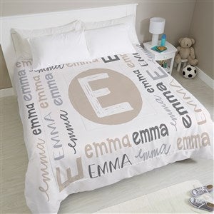 Youthful Name Personalized Comforter - King 104x88 - 38698D-K