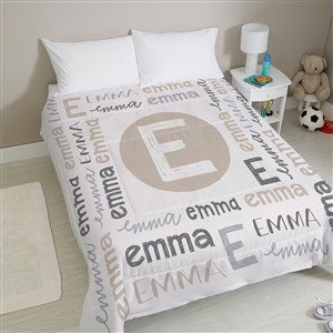Youthful Name Personalized Comforter - Queen 88x88 - 38698D-Q